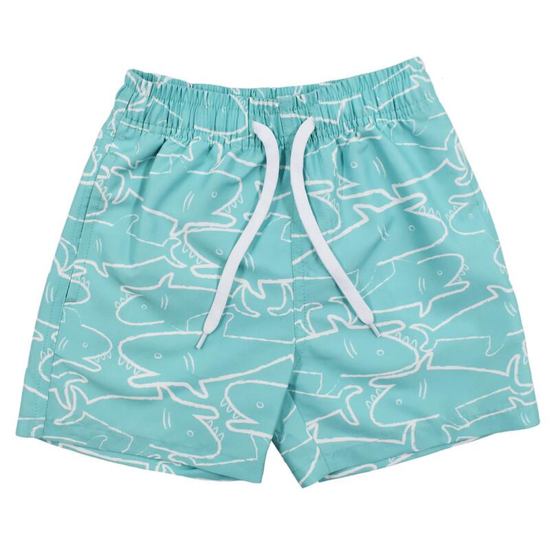 BOYS Swim Shorts - Shark Aruba Blue