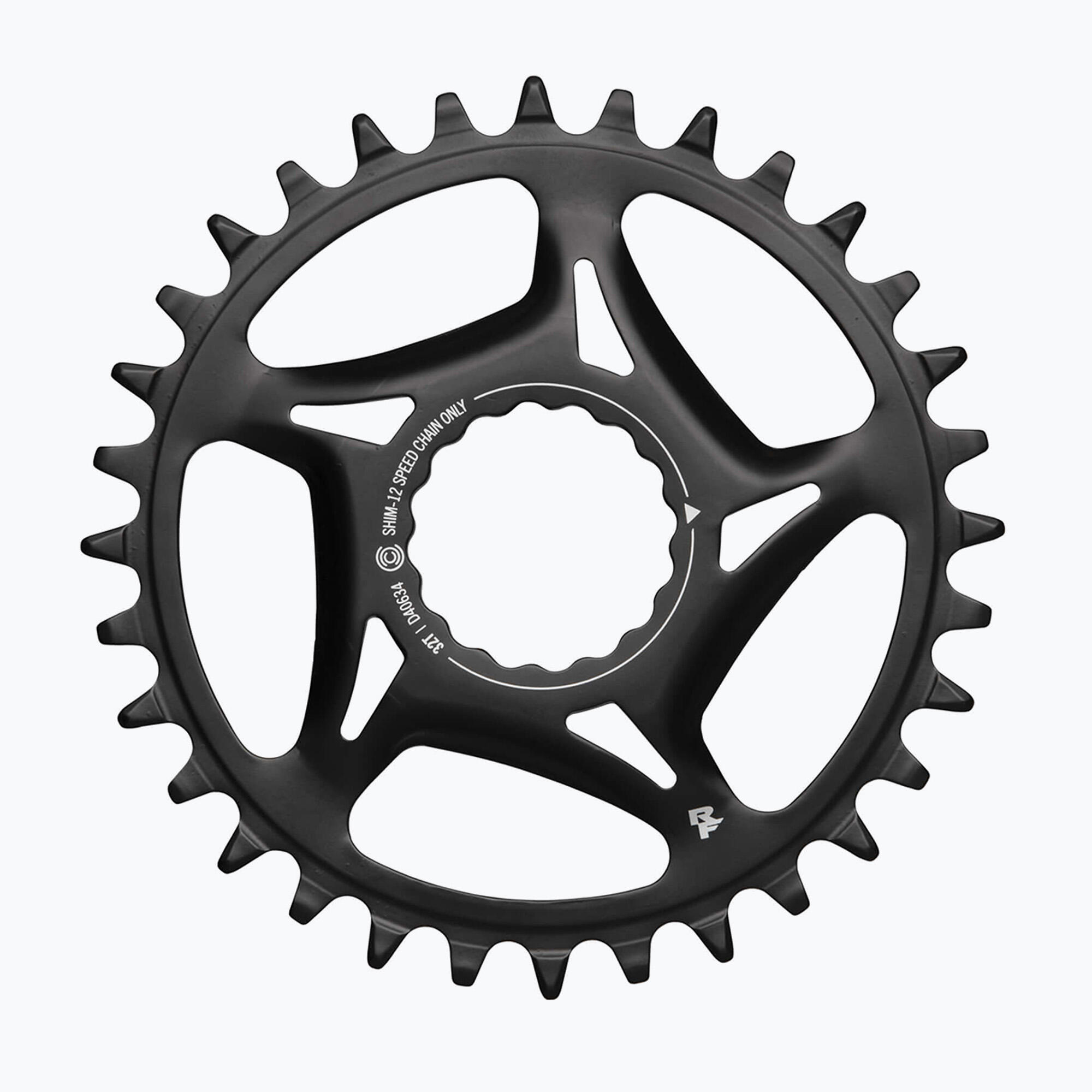 Race Face DM Steel Kettenblatt Shimano 1x12 CINCH 52 Zähne 4/4