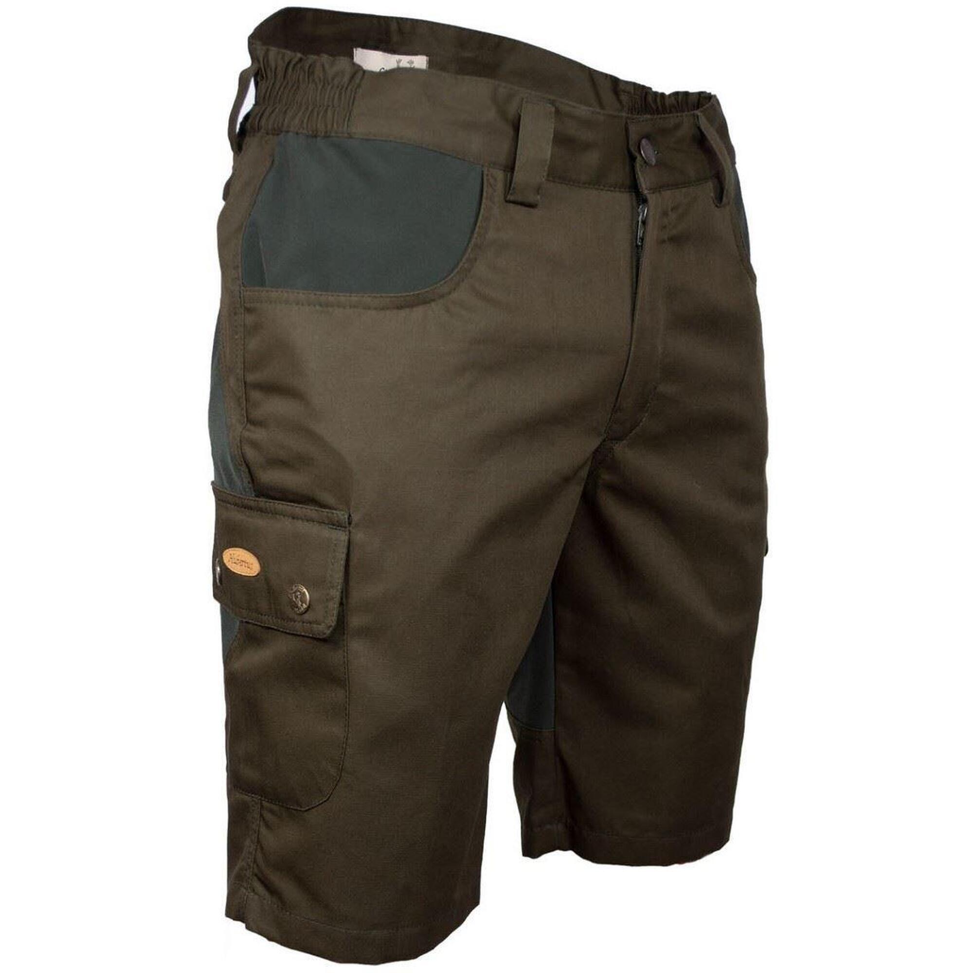 Hubertus® Outdoor-Shorts mit Stretcheinsatz kurze Outdoorbermuda Jagdhose Herren