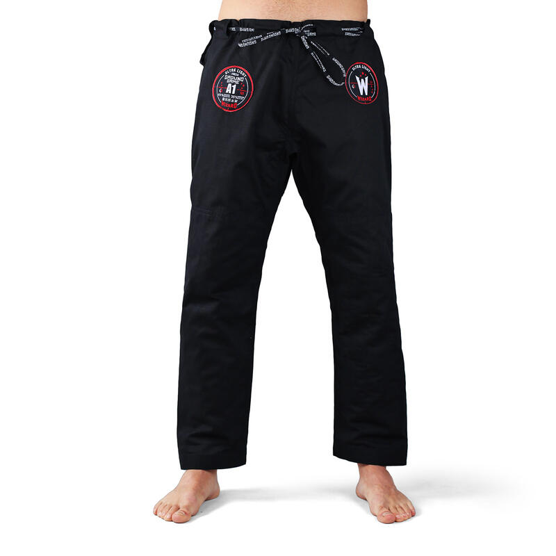 Kimono do brazylijskiego jiu jitsu Ground Game Wizard czarne