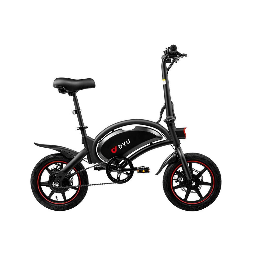 DYU D3F Folding Electric Bike 14" 250W 36V - Black