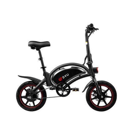DYU D3F Vélo Électrique Pliant 14" 250W 36V - Noir
