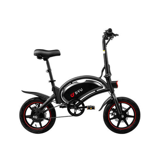 DYU D3F Bicicletta Elettrica 14" - 250W 36V 40km - Nero