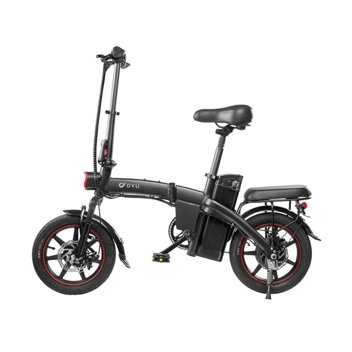 Dyu - Dyu A5 Vélo Électrique Pliant 14" 350w 48v - Noir - Vélo Pliant - Noir - Taille Unique - Decathlon