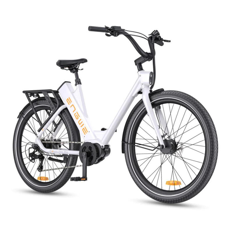 Bicicleta Elétrica ENGWE P275 ST 19.2AH - Potência 250W Bateria 691.2Wh - Branco