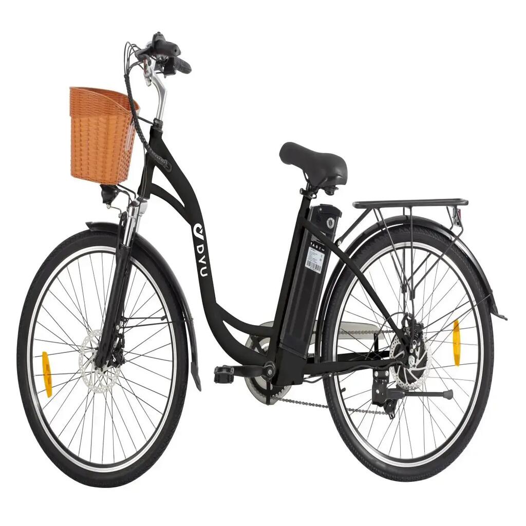 DYU C6 Електрически велосипед 26" 350W 36V - черен
