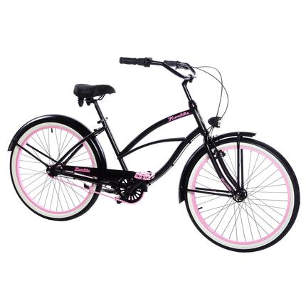 Rower miejski damski Plumbike La Donna Mia 7B z hamulcem v-brake