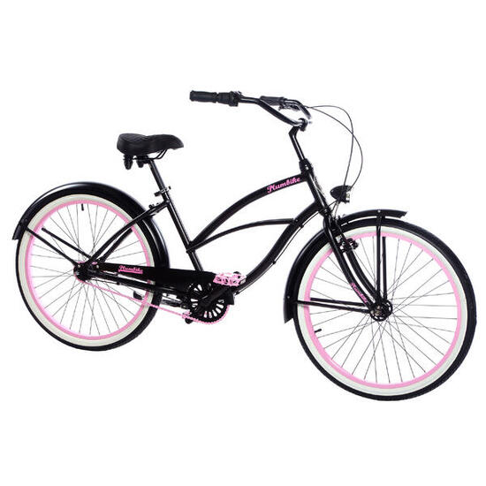 Rower miejski damski Plumbike La Donna Mia 7B z hamulcem v-brake