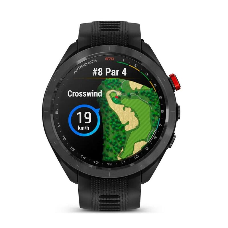 RELOJ DE GOLF GARMIN APPROACH S70 NEGRO 47MM