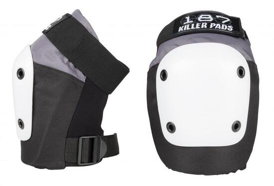187 Fly Knee pads - grijs/zwartXS