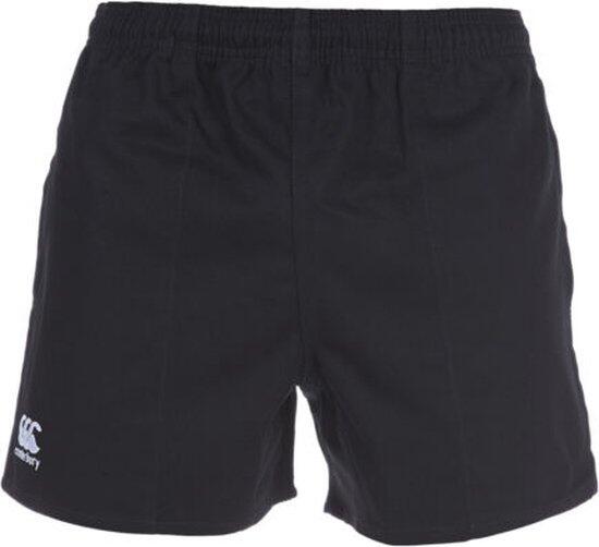 Rugby Sportbroek - Heren Volwassenen Zwart/Wit 2/7