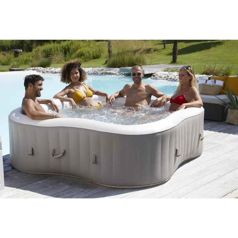 Basen z hydromasażem nadmuchiwany Elite Plus Infinite SPA 900L 198x198