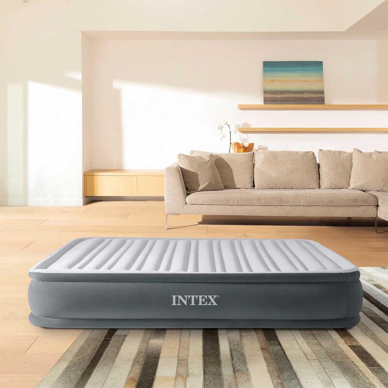 Colchón hinchable INTEX Dura-Beam Deluxe Comfort-Plush 137x191x33 cm