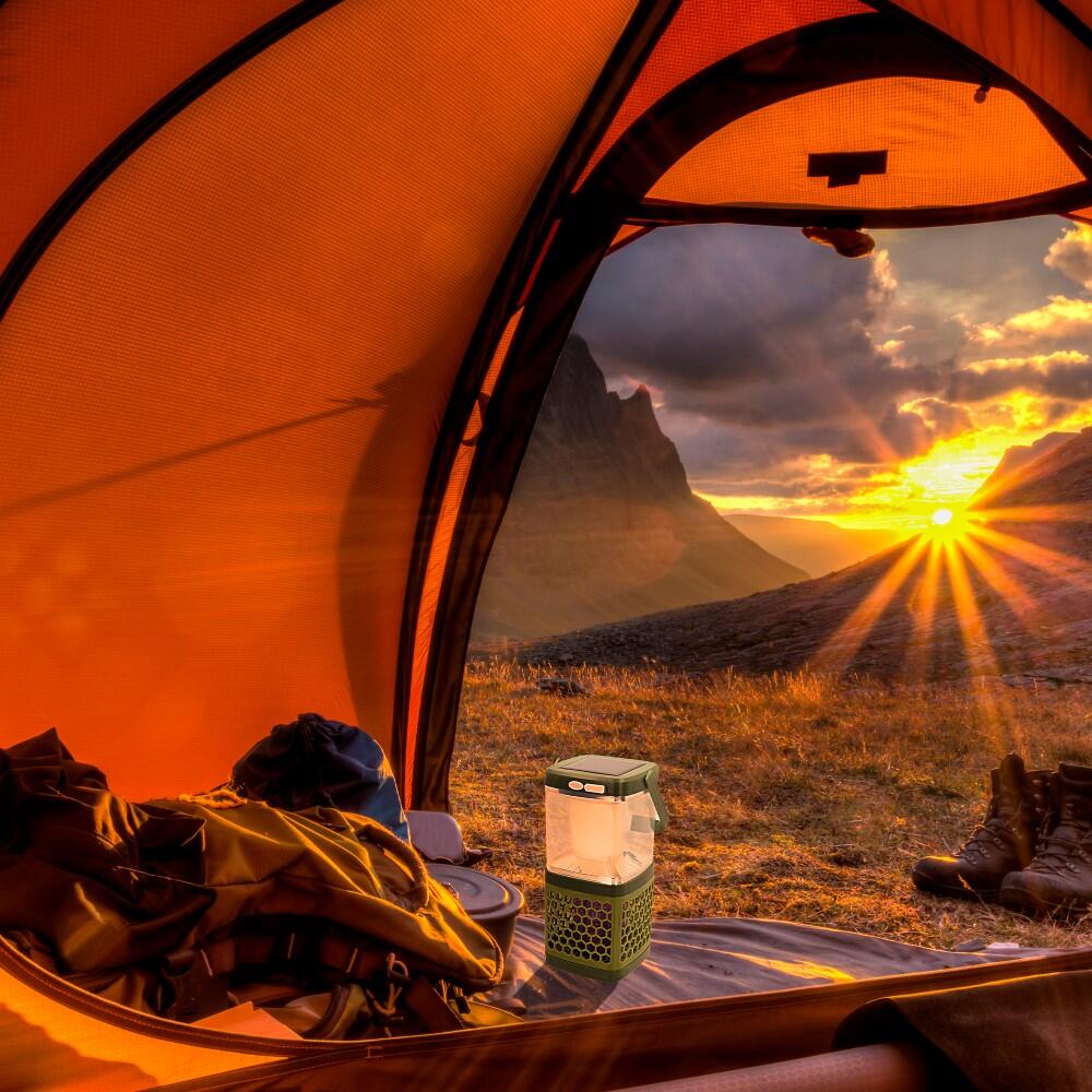 Lâmpada solar repelente de mosquitos LED 2 em 1 portátil com cabo Aktive 2/7