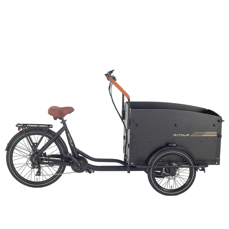 Aitour Starter,vélo cargo électrique avec porte battante,7 vts,48V,13,4Ah