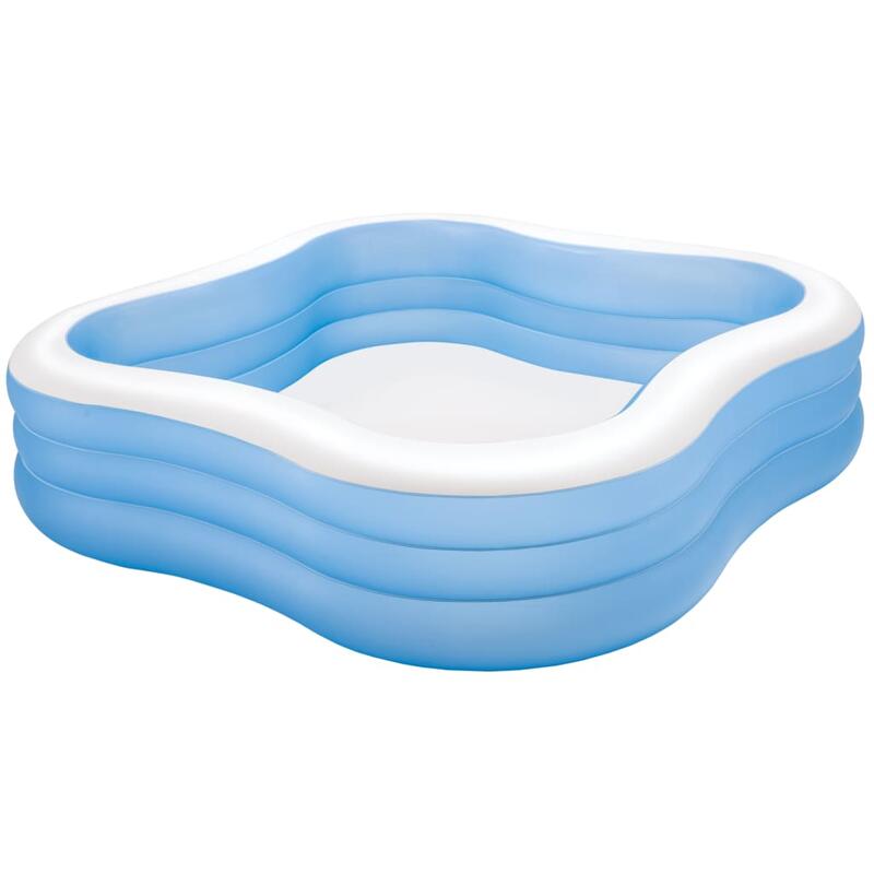 Piscina insuflável INTEX quadrada 229x229x56 cm - 1.215 litros