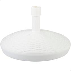 Base circulaire blanche pour parasol 25-48 mm Aktive