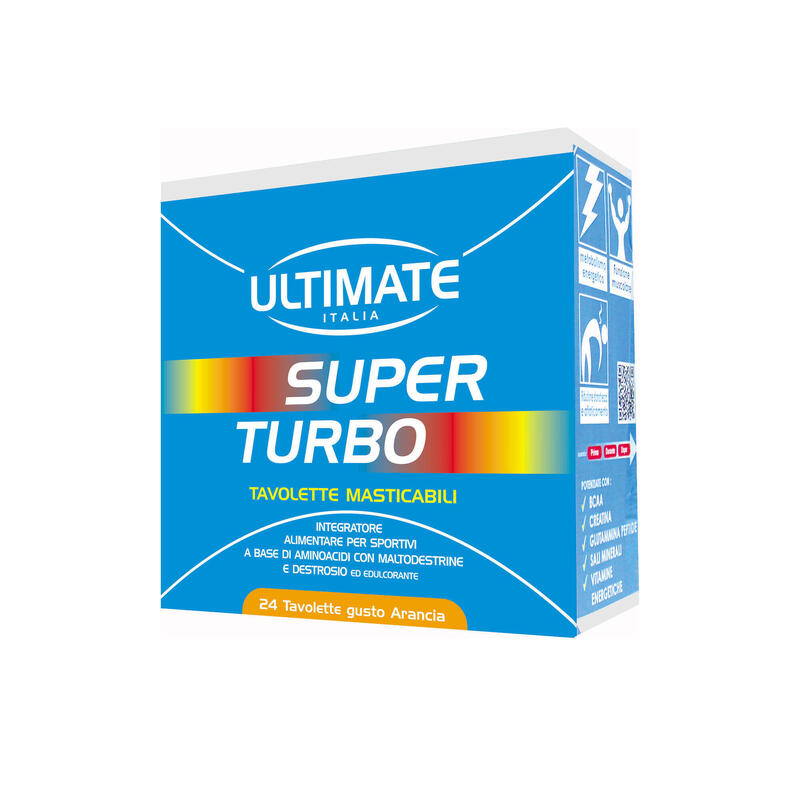 SUPER TURBO ARANCIA 24 TAVOLETTE ENERGETICHE MASTICABILI