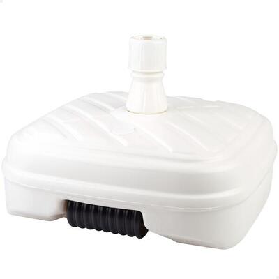 Base para sombrilla cuadrada blanca Ø33-48 mm Aktive