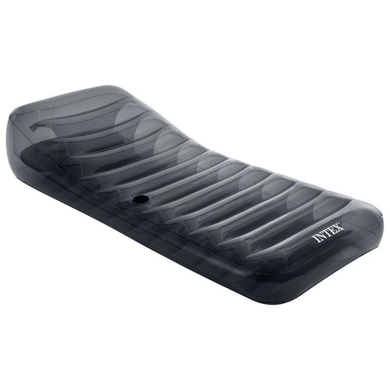 Matelas gonflable piscine - carbone