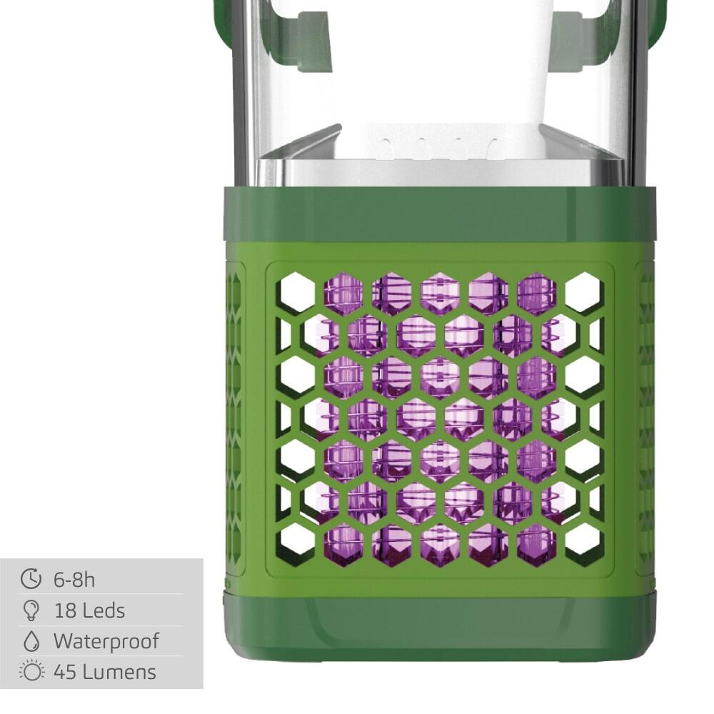Lâmpada solar repelente de mosquitos LED 2 em 1 portátil com cabo Aktive 5/7