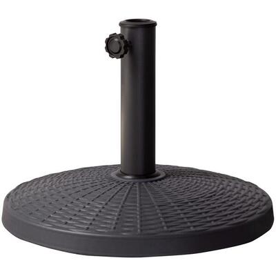 Soporte para sombrilla aktive garden - 44,5x33x5 cm - 10 kg - tubo 38/48