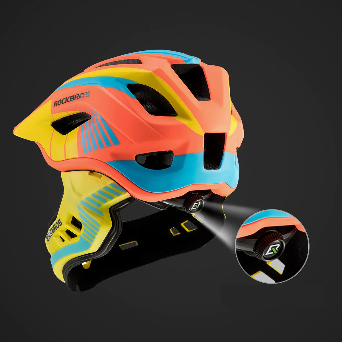 Casco da bicicletta Rockbros 6/7