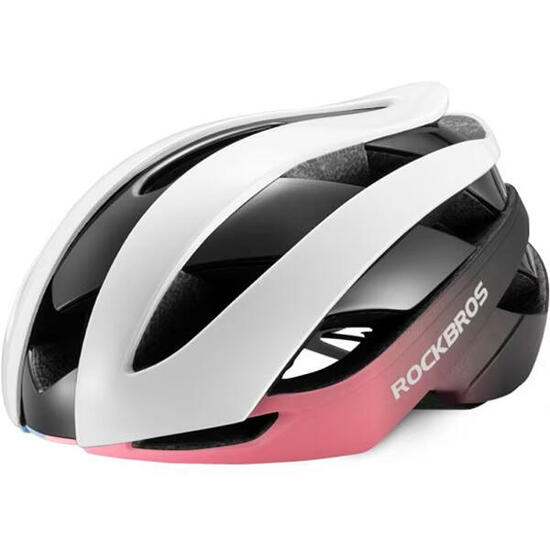 Kask rowerowy Rockbros rozmiar L - niebiesko-różowy