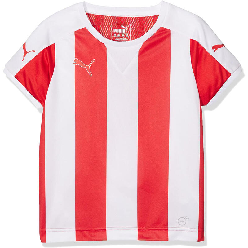Koszulka piłkarska dla dzieci Puma Stripped Shortsleeved