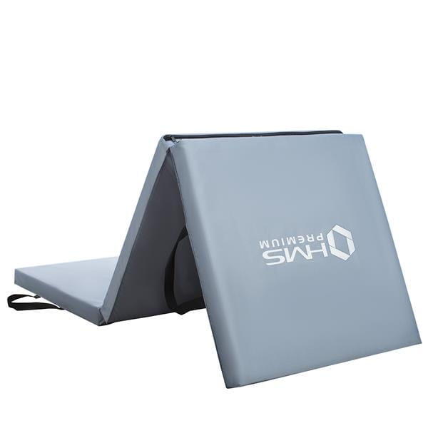 Hms Premium - Matelas De Gymnastique Pliable Hms Mgs021 Premium - Tapis De Gymnastique - Gris|noir - Taille Unique - Decathlon