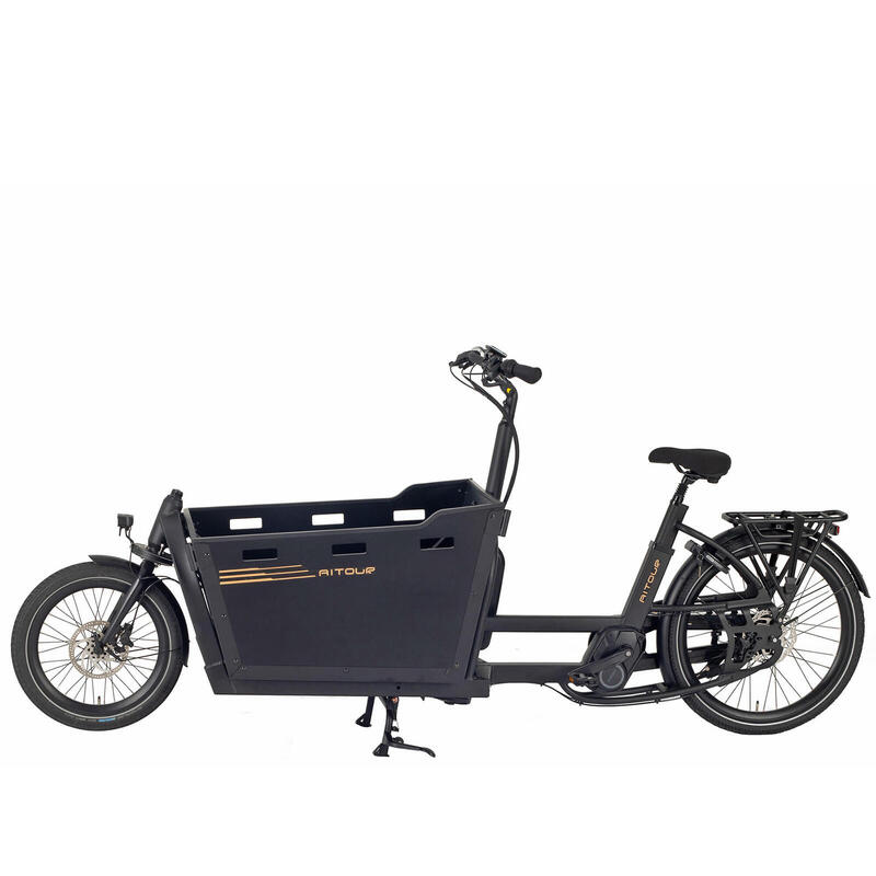 Aitour Basalt, vélo cargo électrique, moyeu Nexus 7, 48V, 12,8 Ah