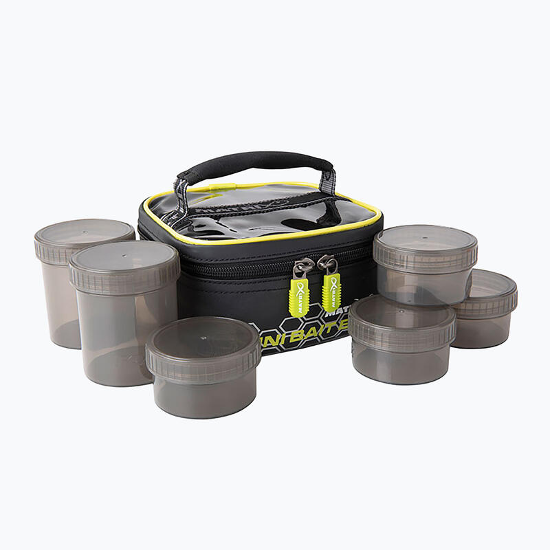 Fox Matrix Mini Bait Bag (Inc. 2x Large Pots 4x Small Pots)