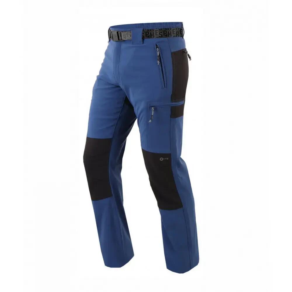 Pantalón - Travesía todoterreno - Unisex - Elástico y largo - Azul/Negro 2/3