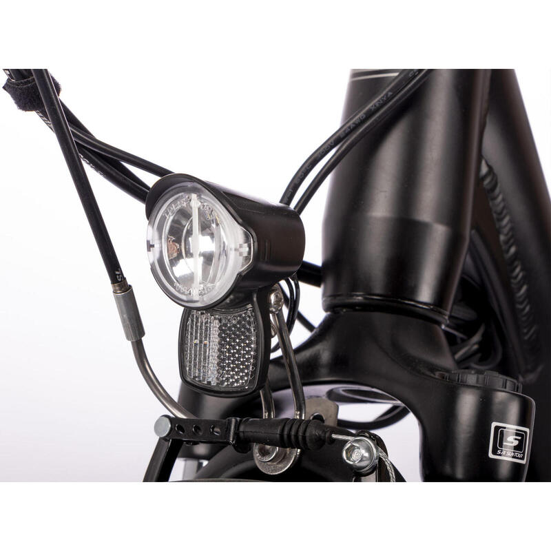 Vélo Ville Saxonette Advanced Plus 28'' 374Wh Shimano Nexus 3 vit WaveSilver