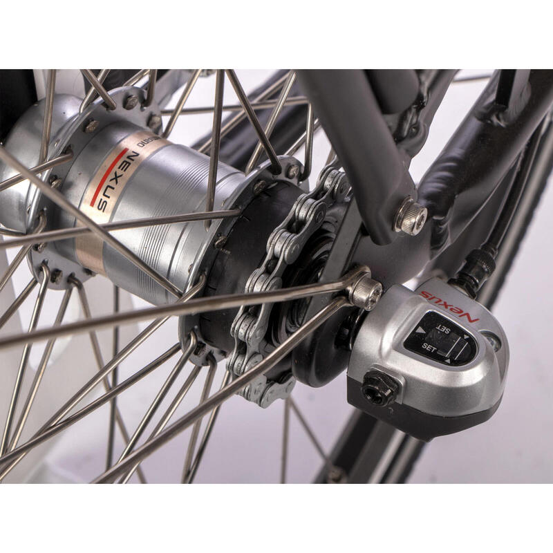 Vélo Ville Saxonette Advanced Plus 28'' 374Wh Shimano Nexus 3 vit WaveSilver