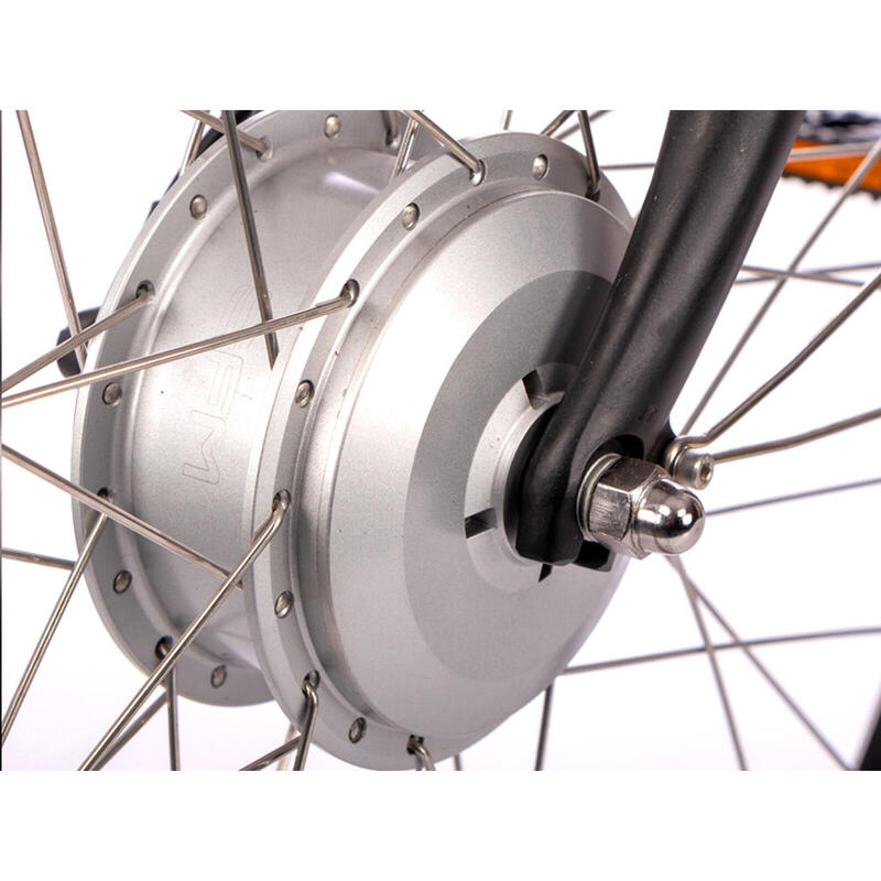 Vélo Ville Saxonette Advanced Plus 28'' 374Wh Shimano Nexus 3 vit WaveSilver