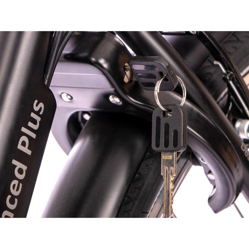 Vélo Ville Saxonette Advanced Plus 28'' 374Wh Shimano Nexus 3 vit WaveSilver