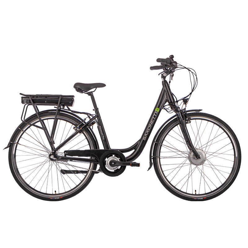 Elektrisches Damenfahrrad Advanced Plus, 45 cm, Nxs 3, schwarz