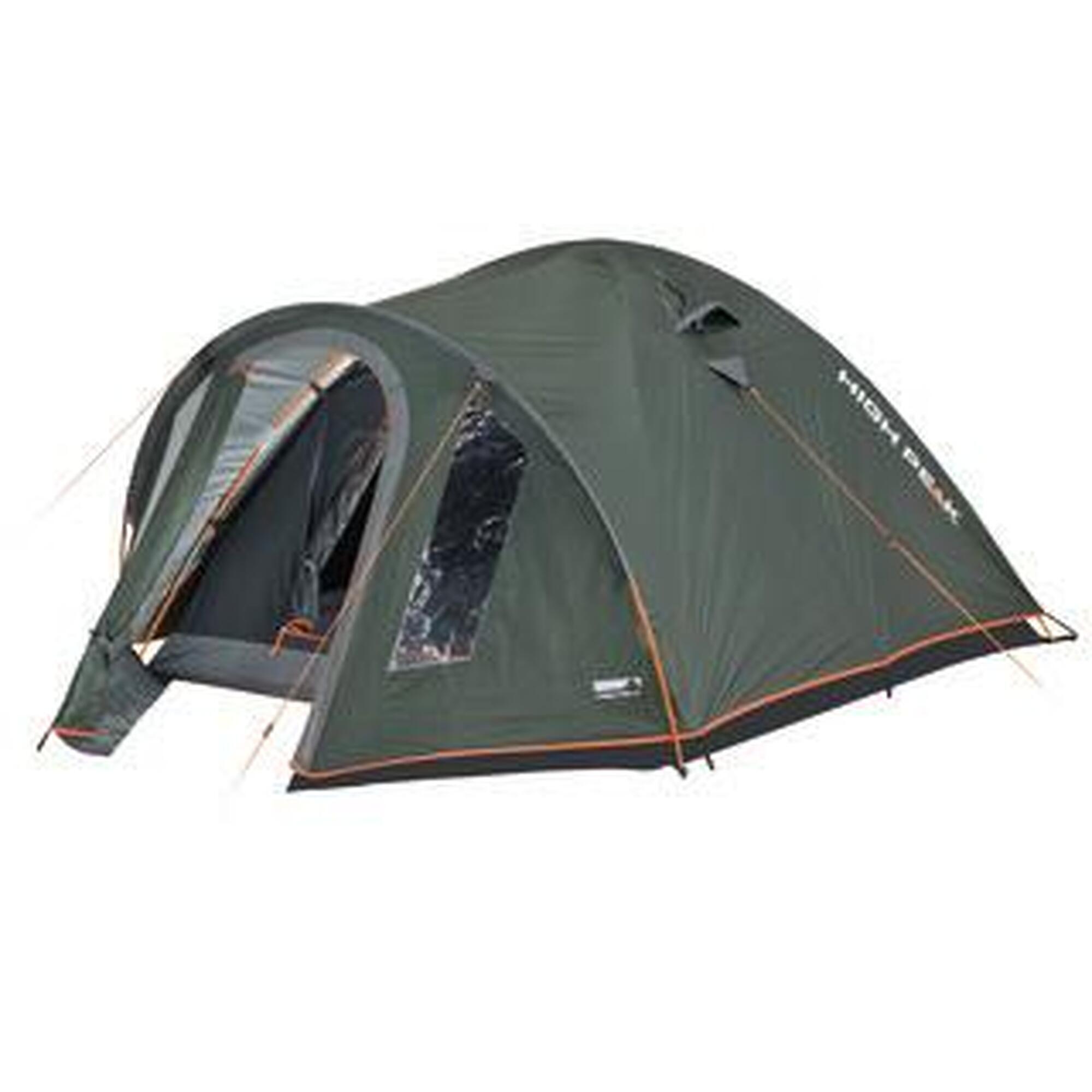 High Peak koepeltent Nevada 4.1, voor 4 personen, PFC-vrij, UV 80 zonwering