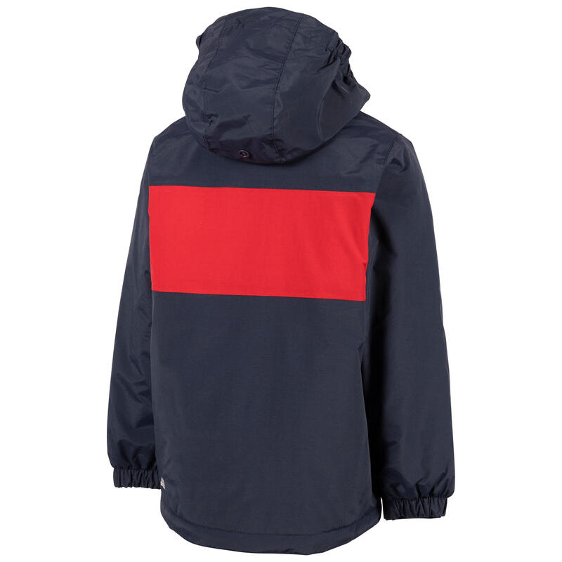 Blouson de ski MONTEE Garçon (Bleu marine / Rouge)