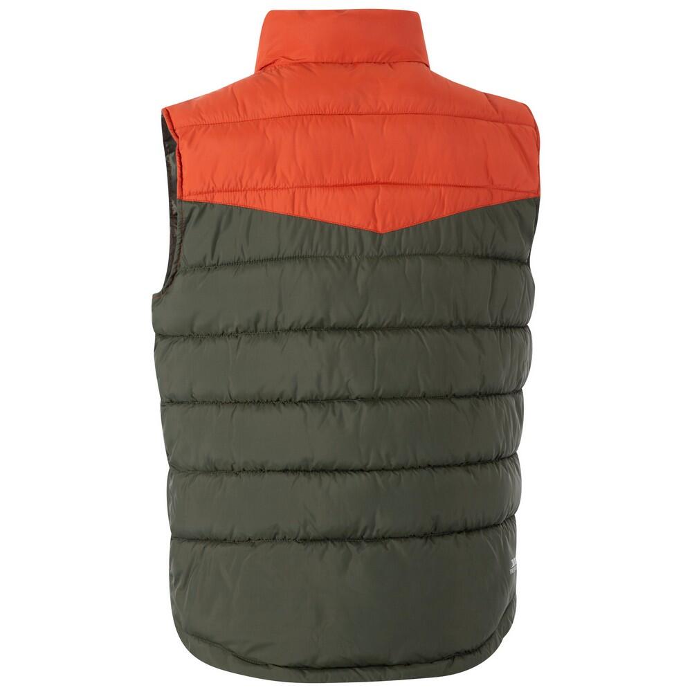 Gilet Uomo Trespass Oskar Arancia Bruciata 2/4