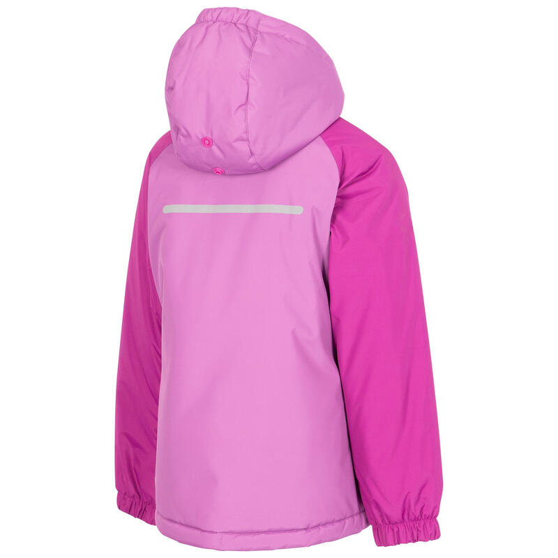 Chaqueta Impermeable Tuneful para Niños/Niñas Rosa Intenso