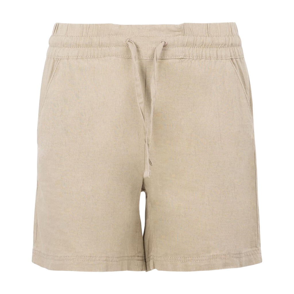 Womens/Ladies Shareena Casual Shorts (Dark Mushroom)