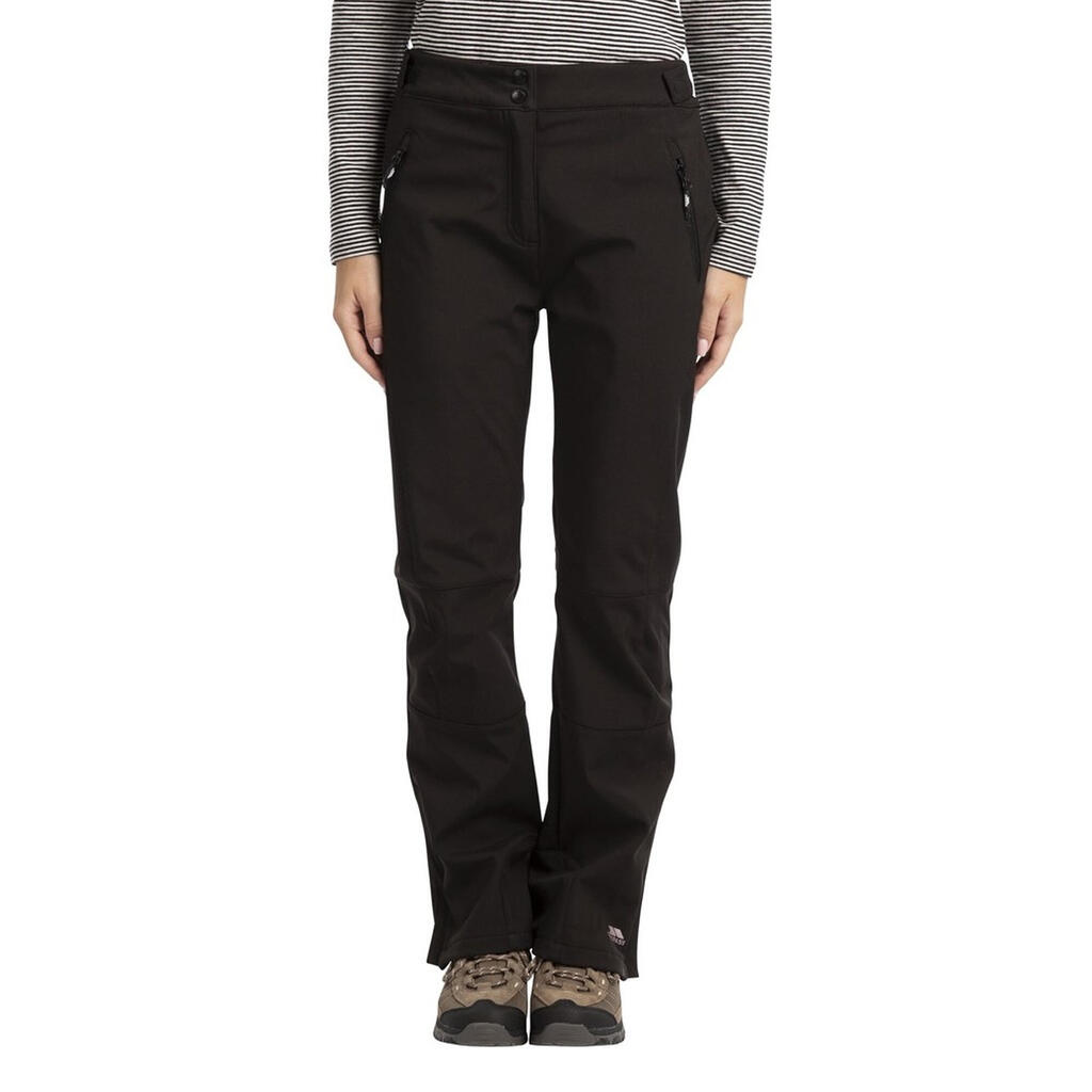 Womens/Ladies Squidge II Water Resistant Hiking Trousers (Black)