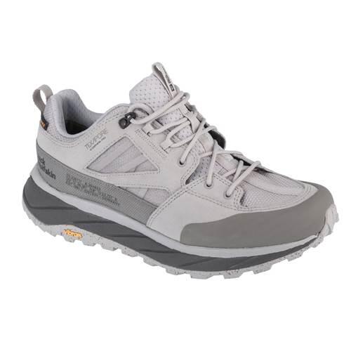 Mens Terraquest Texapore Suede Low Hiking Shoes (Grey)