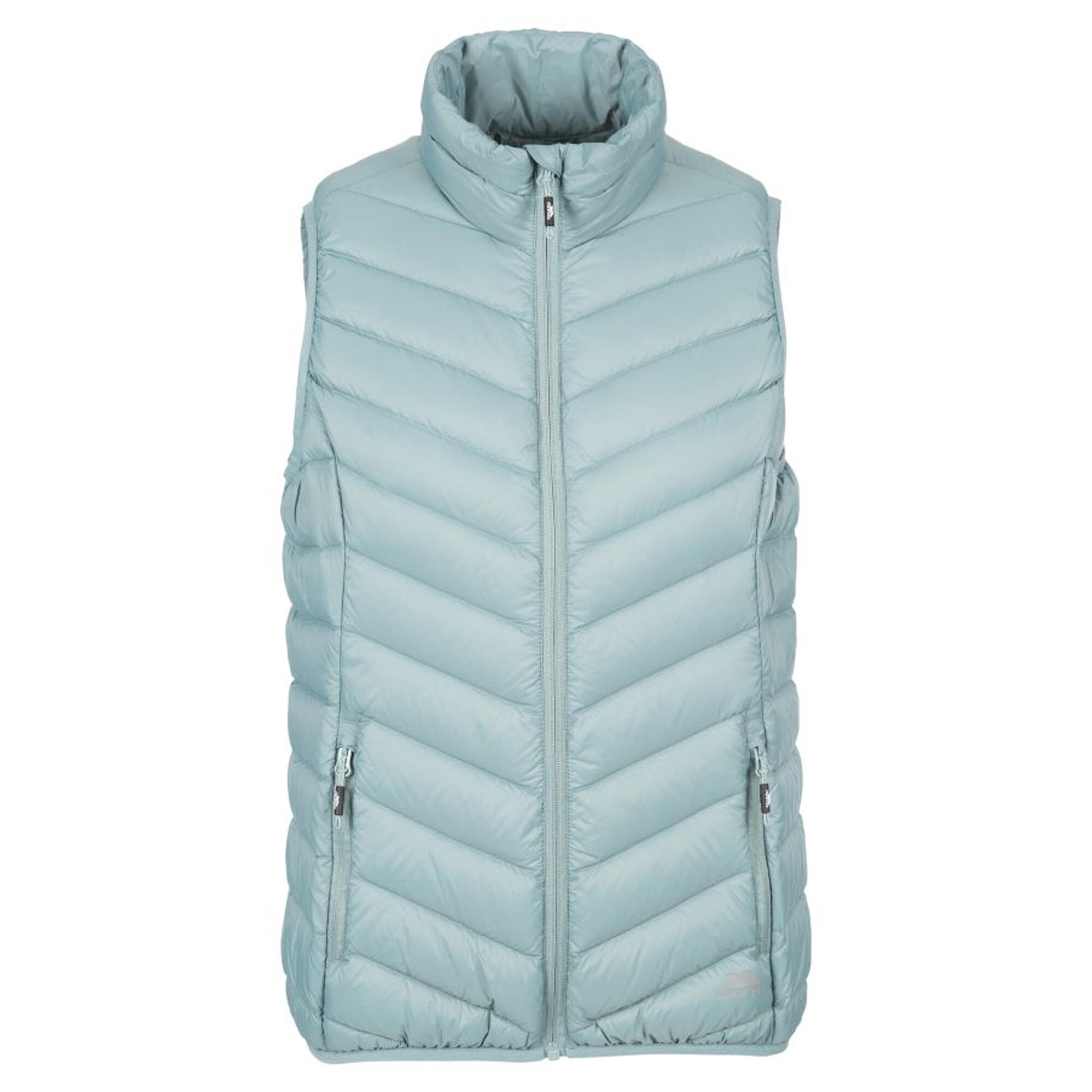 Women's GIANA sleeveless jacket (Pale teal)