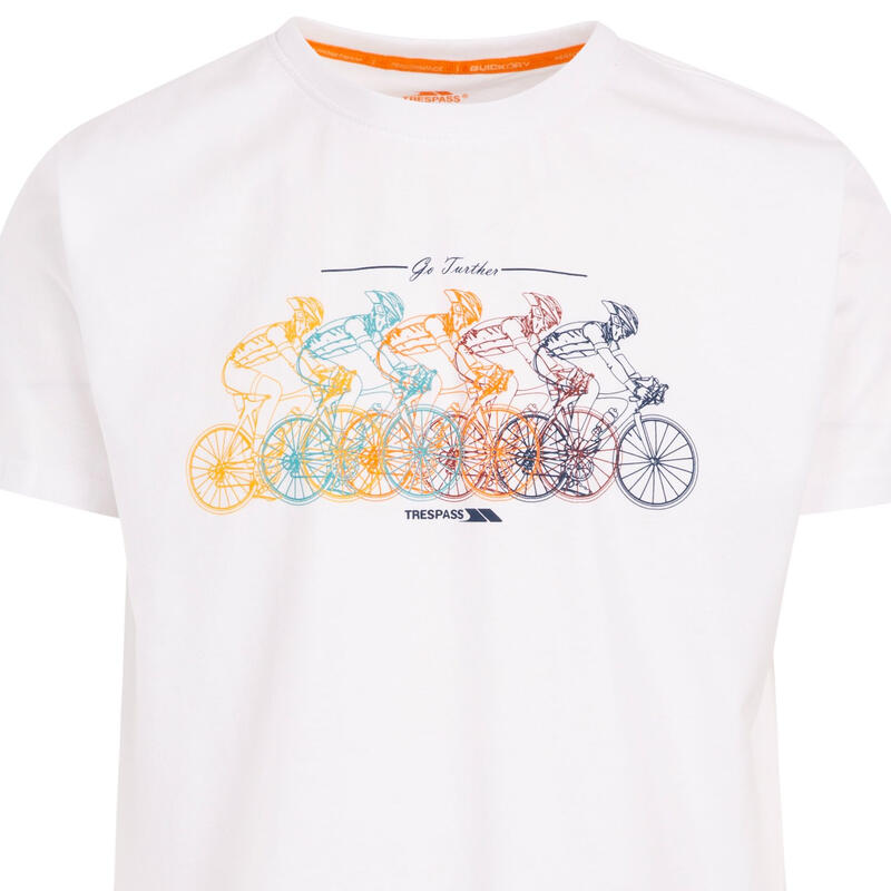 Tricou Drumeții În Natură Trespass Apache Bărbați