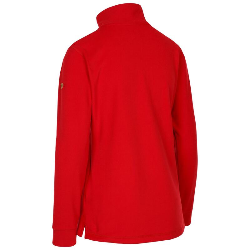 Dames Groot Hart Fleece (Rood)