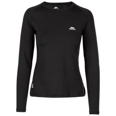 Dames ivana base layer top (zwart)