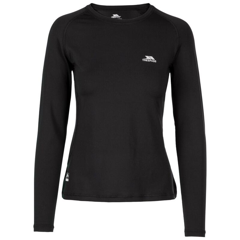 "Ivana" Base Layer Oberteil für Damen Schwarz